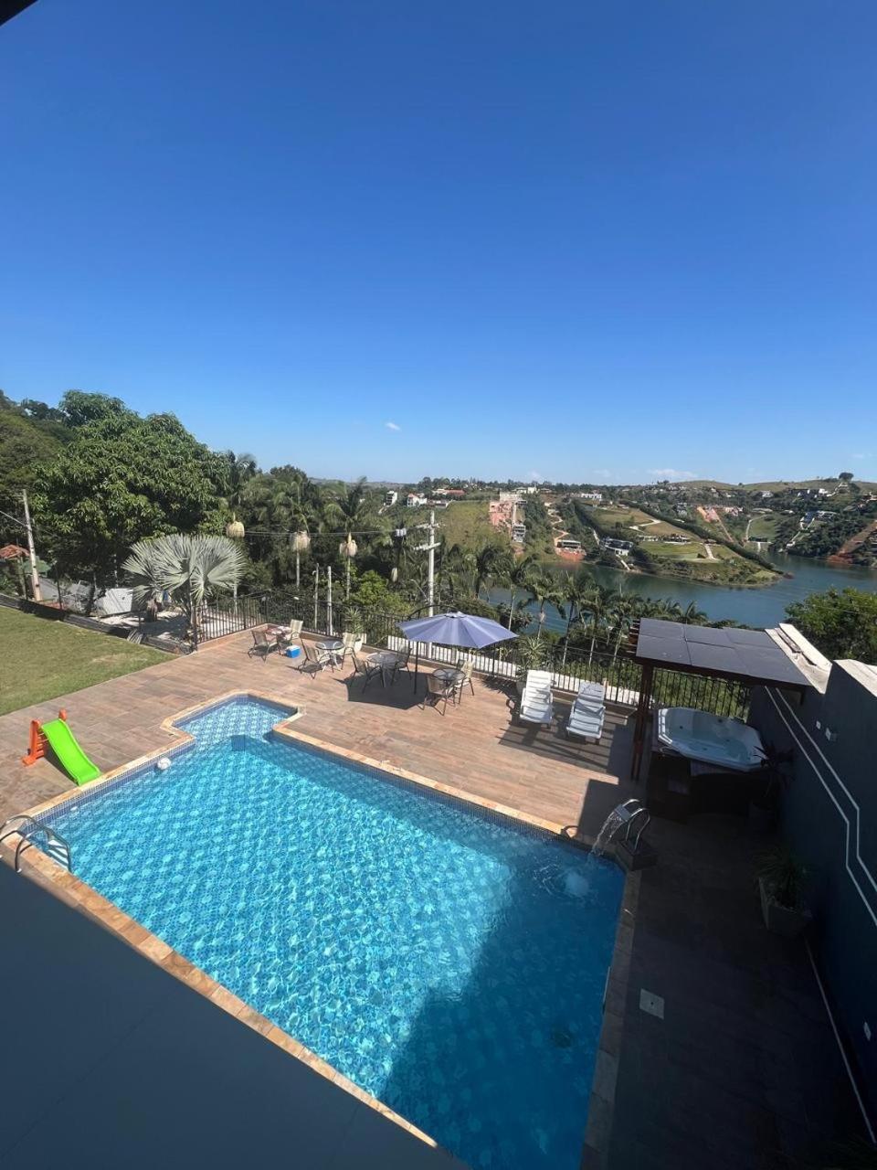 Chacara Gama Em Condominio Igarata-Sp - Jacuzzi Com Hidromassagem, Piscina E Sauna Bagian luar foto